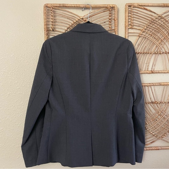 Theory Wool Blend 1 Button Blazer 3 Button Cuffs Lined Style 80001199 B18 Women - Picture 2 of 13